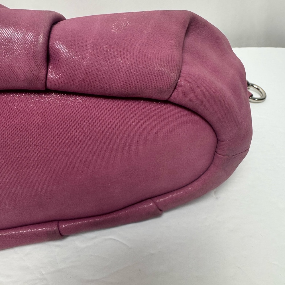 Coach Shimmery Purple Purse - Picture 7 of 9